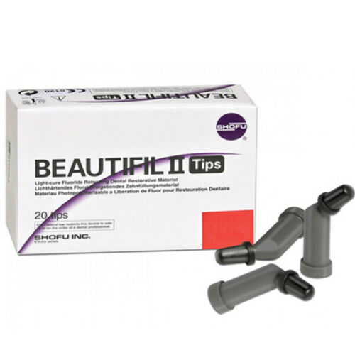 Shofu Dental 1752 Beautifil II Universal Composite Compules 20/Pk A1 0.25 Gm Shofu Dental 1752 Beautifil II Universal Composite Compules 20/Pk A1 0.25 Gm